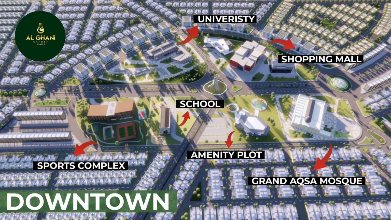 AL-GHANI Garden Phase 7 - Zavia Block