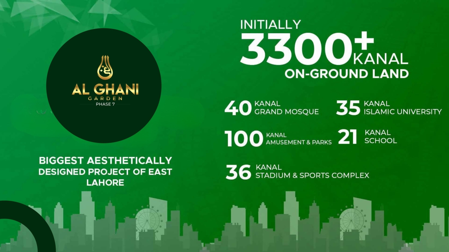 AL-GHANI Garden Phase 7 - Zavia Block